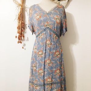 April Cornell floral dress